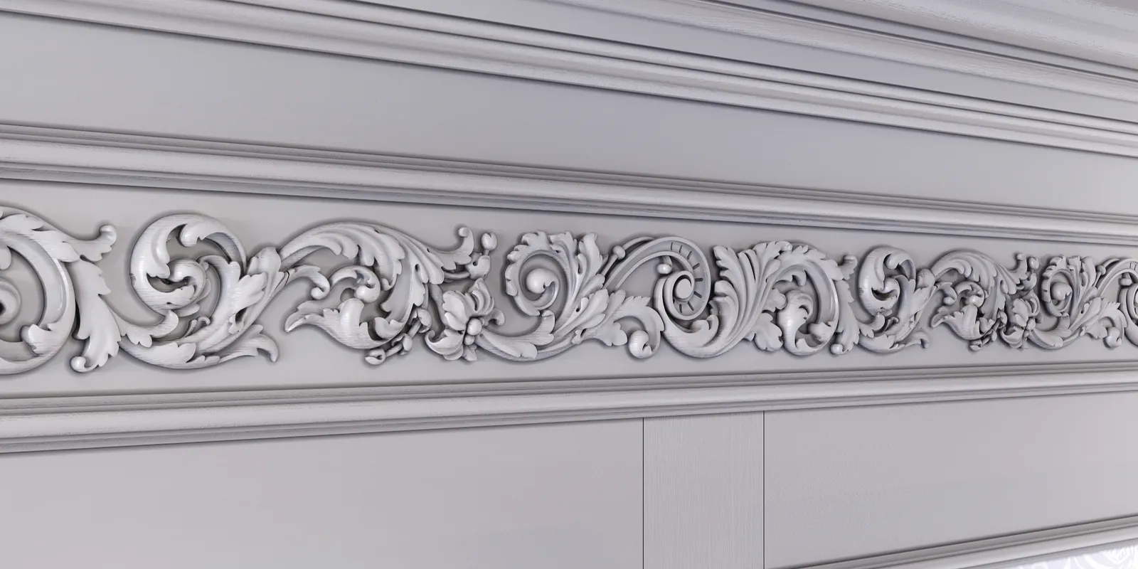 Decorative Wooden Mouldings For Wall And Ceiling Decor